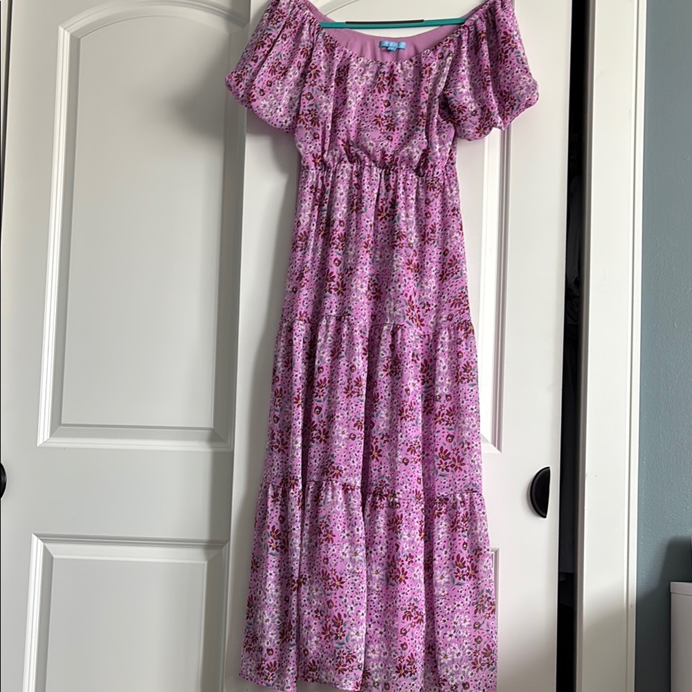 Draper James Pink Floral Dress